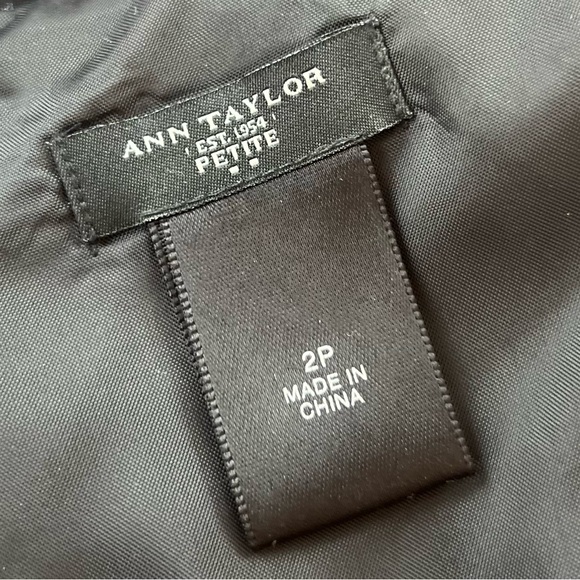 Ann Taylor Charcoal Sleeveless Midi Dress - Picture 2 of 12